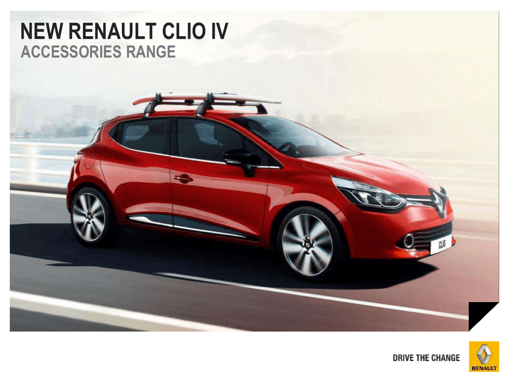 renault clio iv accessories