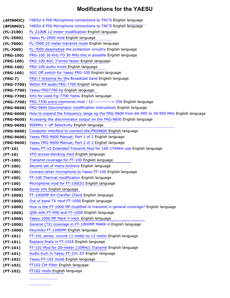 yaesu programming protocol