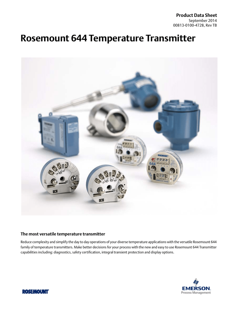 Преобразователи rosemount. Преобразователи Rosemount 644r. Rosemount™ 644 temperature Transmitter. Emerson Rosemount 644. Датчик температуры Rosemount 644.