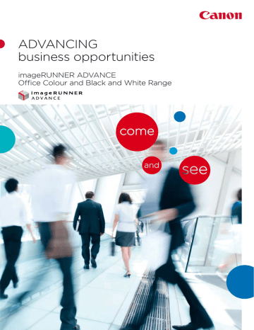 Canon Imagerunner Advance C5250i Brochure Manualzz