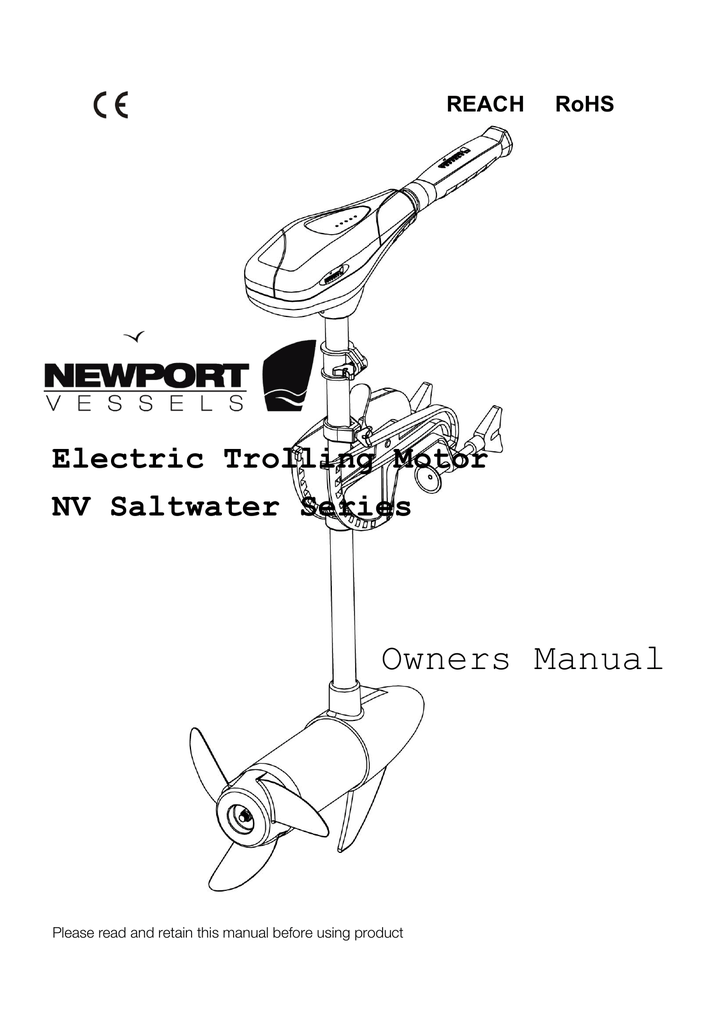 View Electric Trolling Motor Owners Manual Manualzz