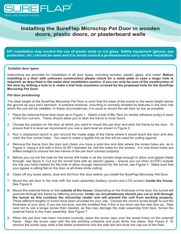 sureflap microchip manual