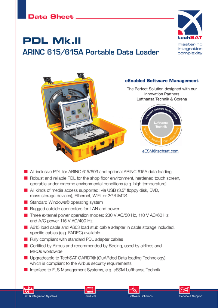 ARINC 615/615A Portable Data Loader Manualzz