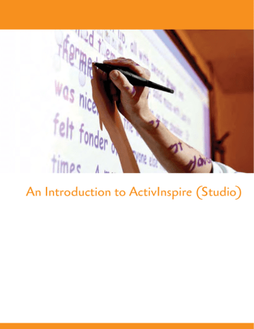 An Introduction to ActivInspire (Studio) | Manualzz