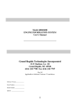 Engine Information System 4000, 6000 User's Manual