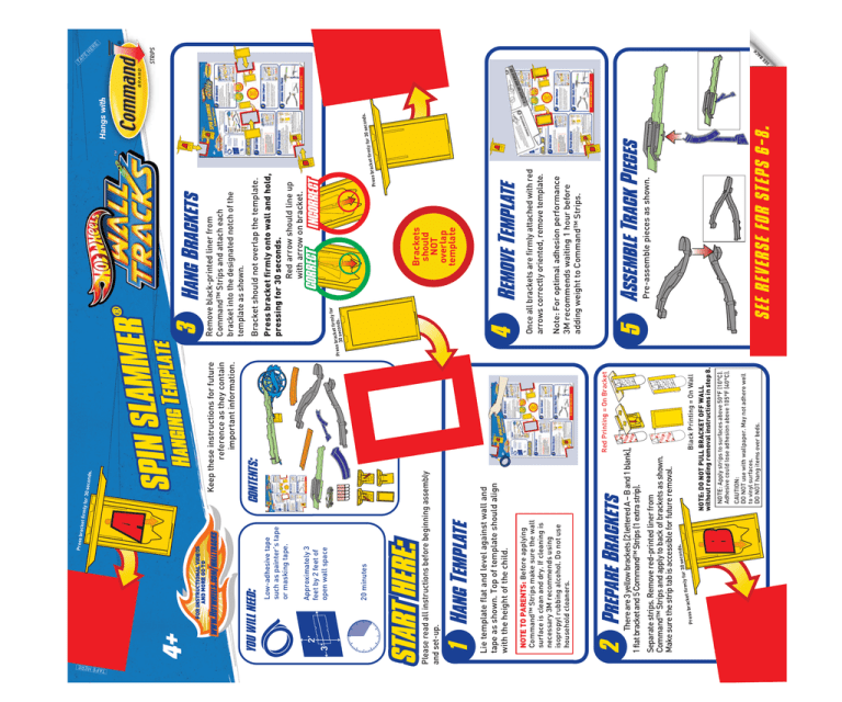 hot wheels wall tracks instructions