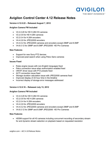 avigilon control center player for mac