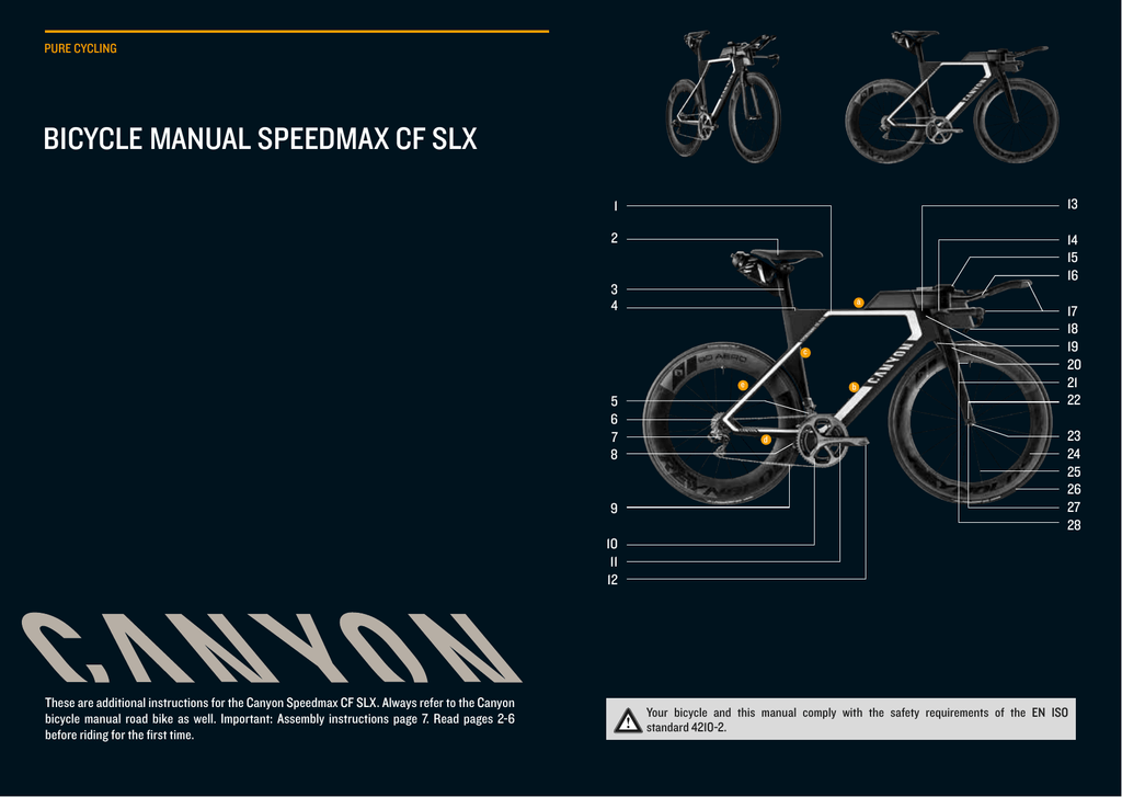 canyon speedmax cf slx frameset