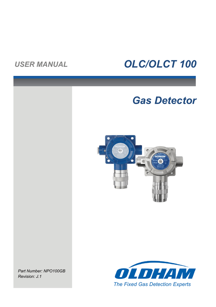 OLC/OLCT 100 Gas Detector Manualzz