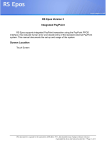 RS Epos V3 PayPoint System User Manual