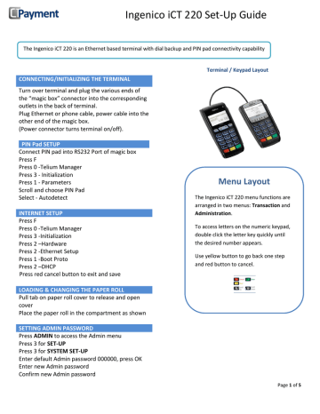 Ingenico Ict220 Firmware Download