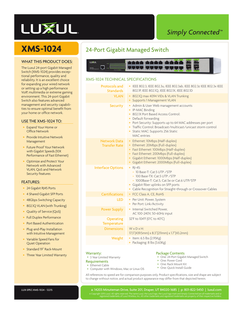 sfp 1024 manual
