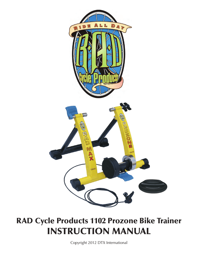 rad cycle bike trainer