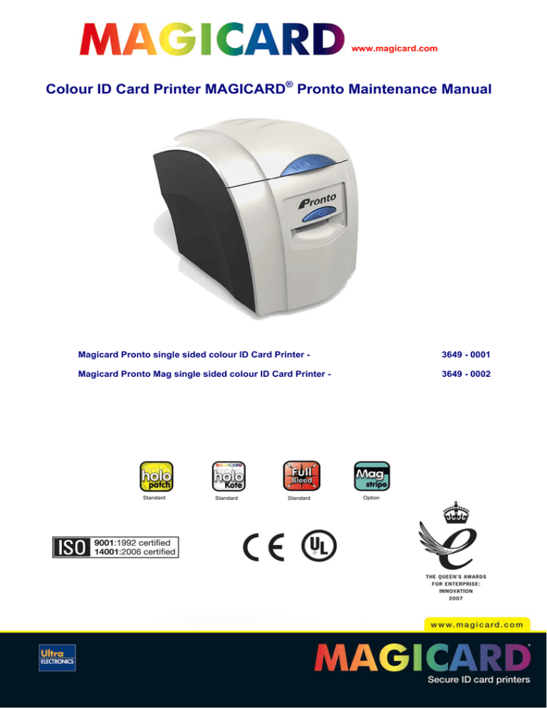 pronto printer