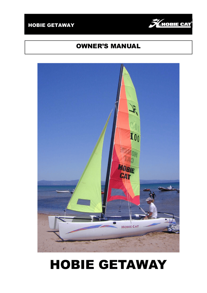 HOBIE GETAWAY Manualzz