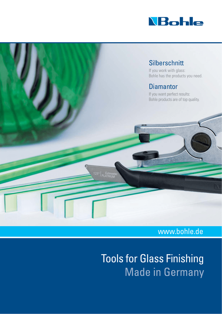 Bohle Ringstar Glass Running Pliers