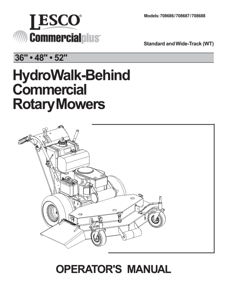 Lesco Mower Parts