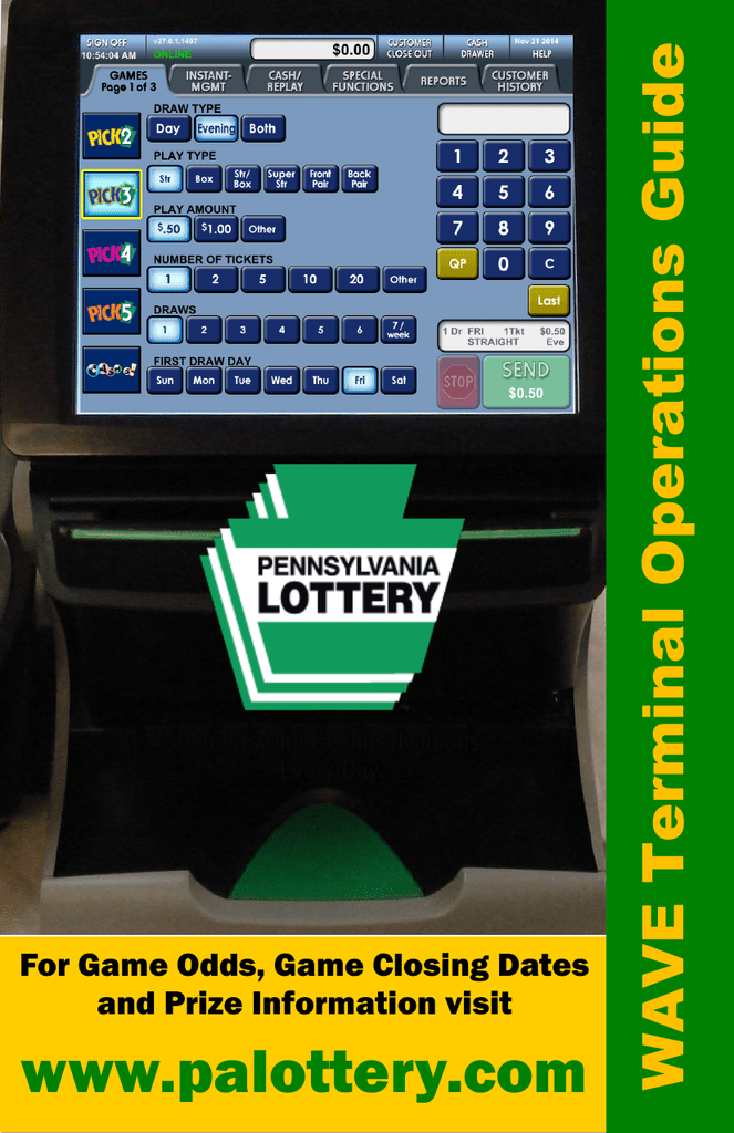 www palottery com wave termin manualzz