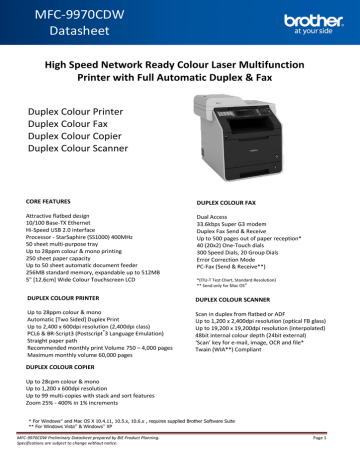 brother mfc-9970cdw twain driver download