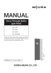 Miura Boiler User Manual: AI Chat &amp; PDF Access