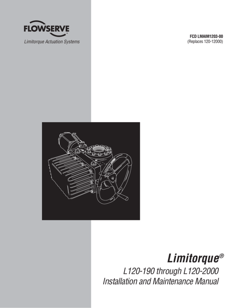 Limitorque Valve And Equipment Manualzz