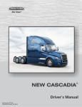 Freightliner New Cascadia Driver's Manual