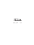DD-1 Pump Manual - Valco Cincinnati