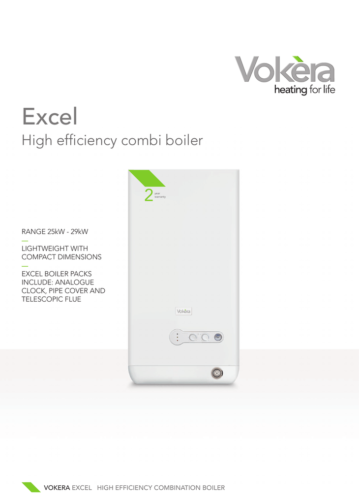 Combi Boiler Vokera Easi Heat Plus Vokera Boiler Easi Heat Plus