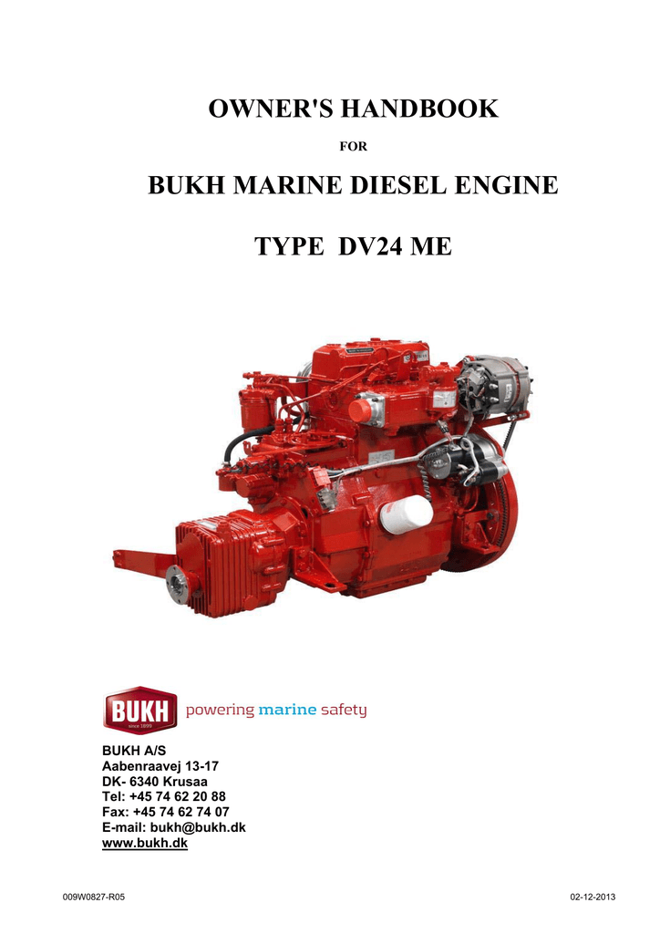 owner`s handbook bukh marine diesel engine type dv24 Manualzz