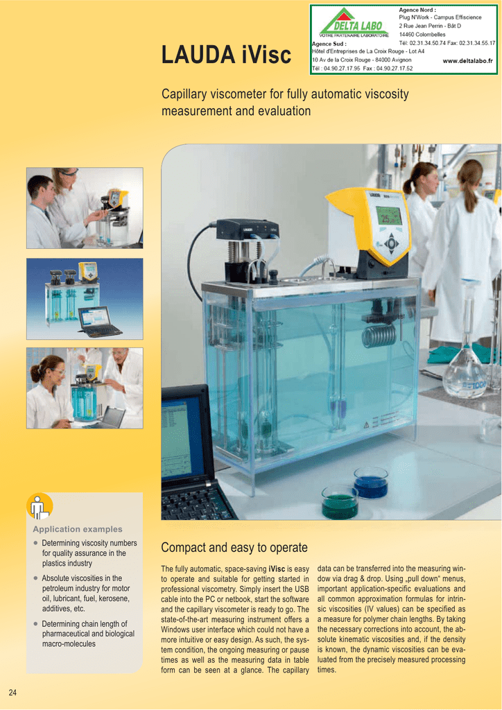 LAUDA iVisc DELTA LABO Manualzz