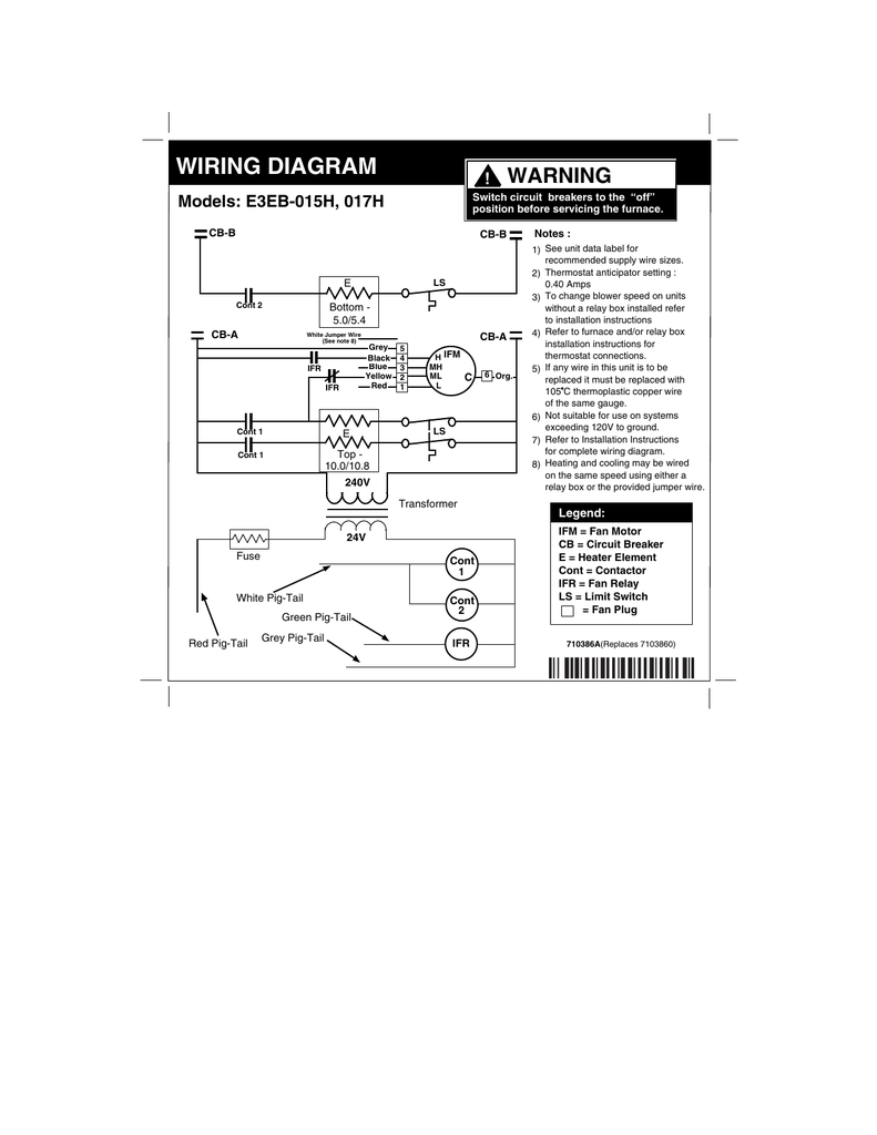 E3eb 015h 017h Series Electric Furnace Manualzz