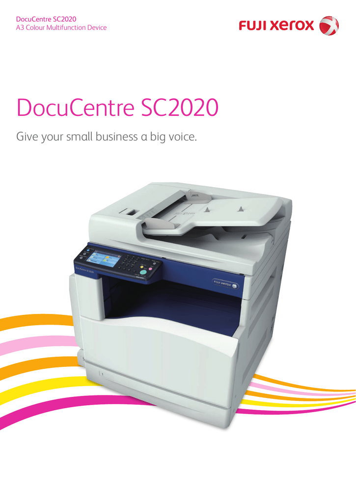 xerox dc sc2020