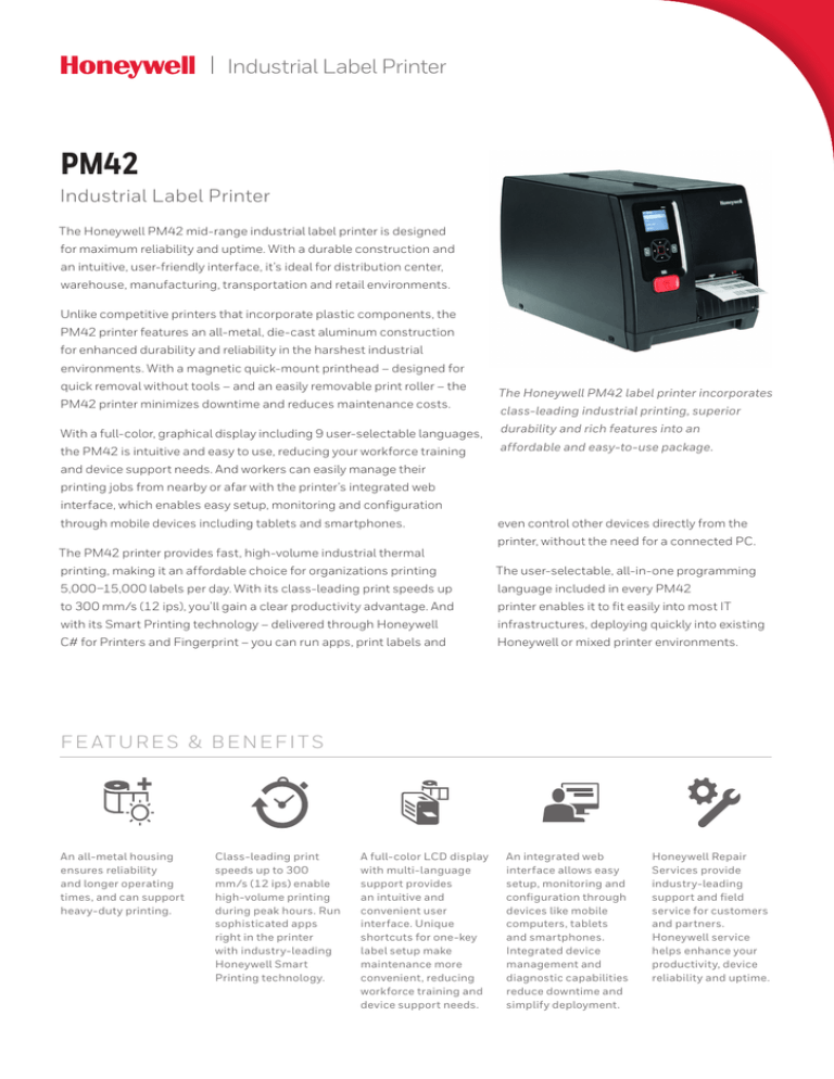 pm42 printer