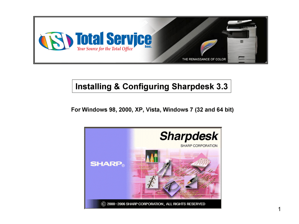 sharpdesk 3.3 serial number