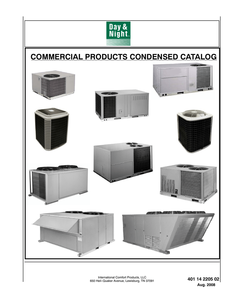 Commercial Products Condensed Catalog Manualzz Com