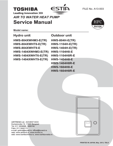 Toshiba Service Manual | Manualzz