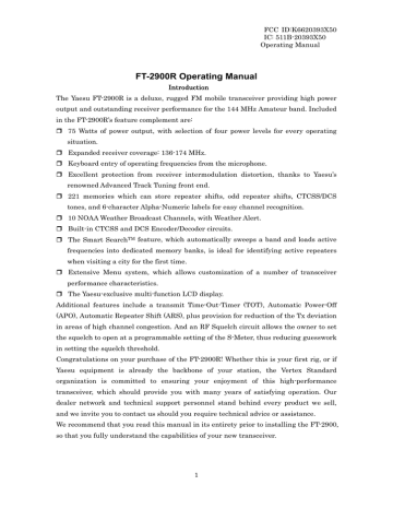 YAESU FT 290 R Manuale D'istruzioni Con Schema Italiano EUR 14,99