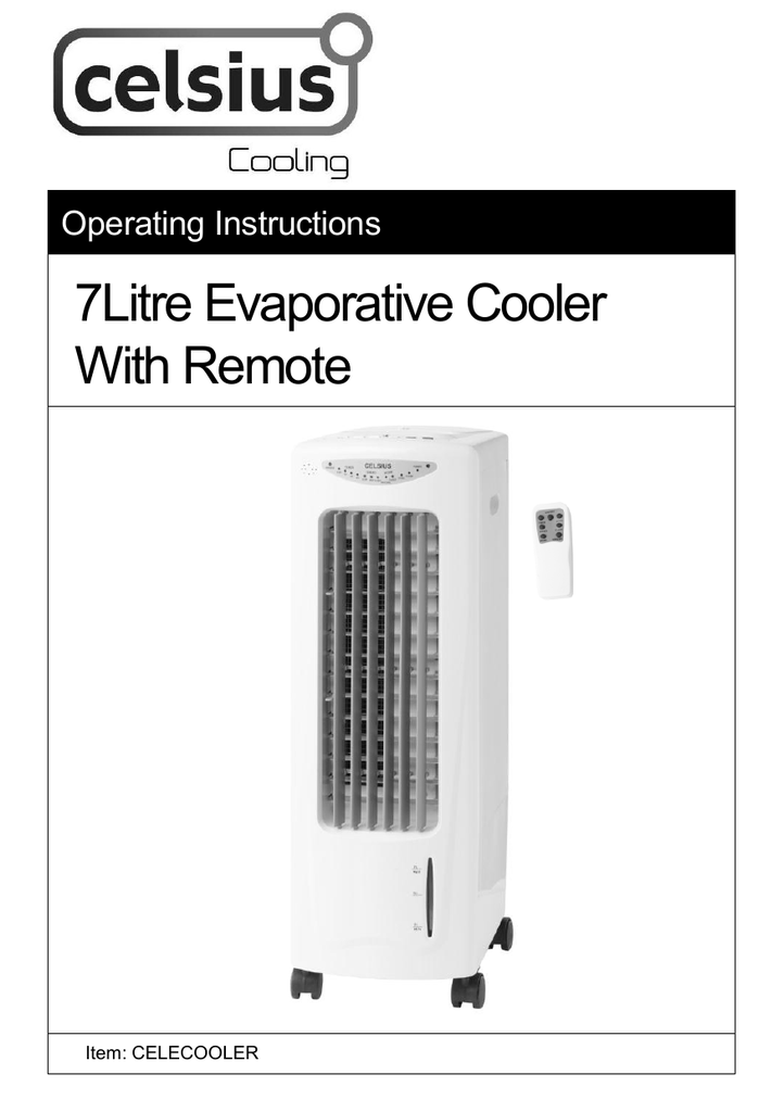 celsius evaporative cooler