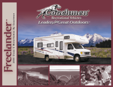 05 Class C Motorhomes By Coachmen Manualzz