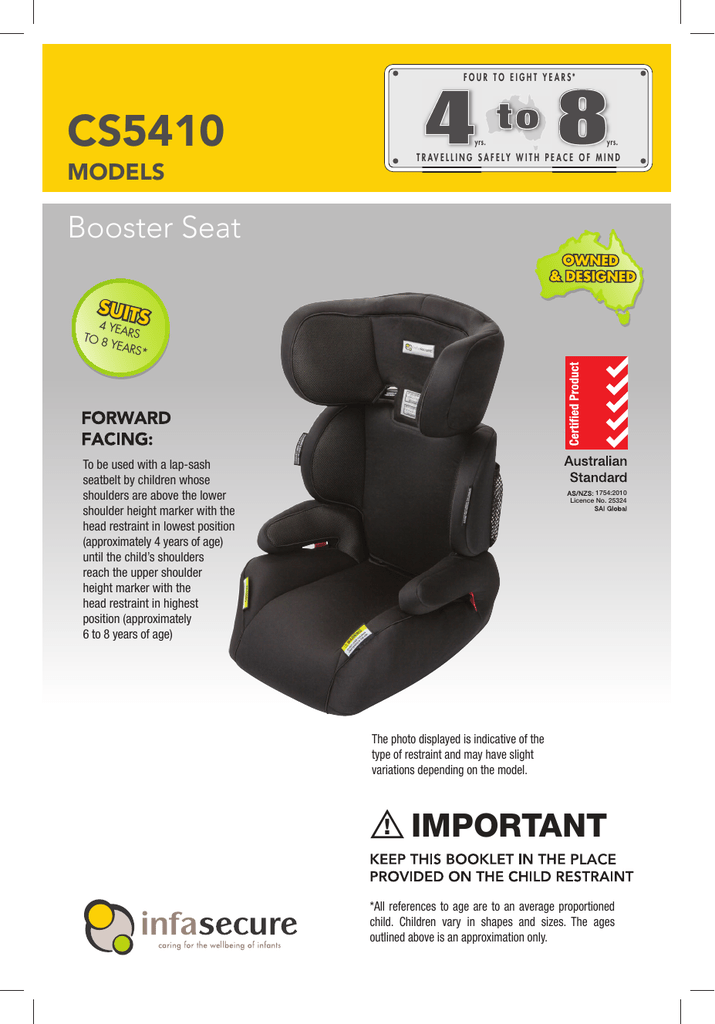 How To Fit Infasecure Booster Seat