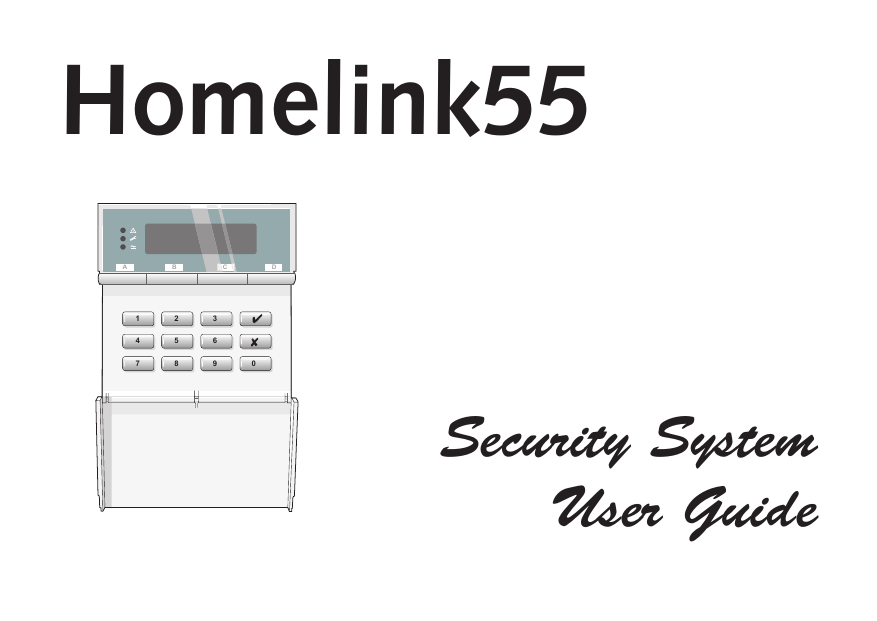 Cooper Security Homelink55 User manual Manualzz