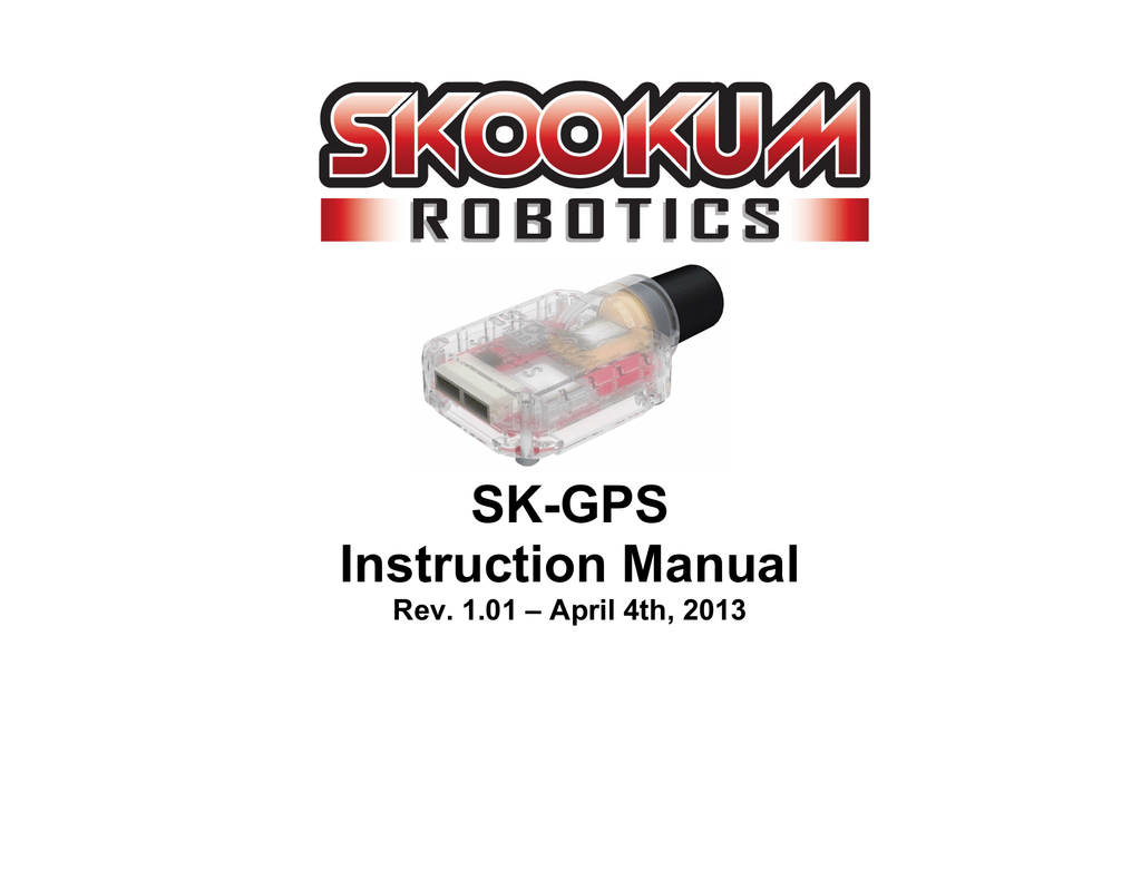 SKGPS Instruction Manual Manualzz