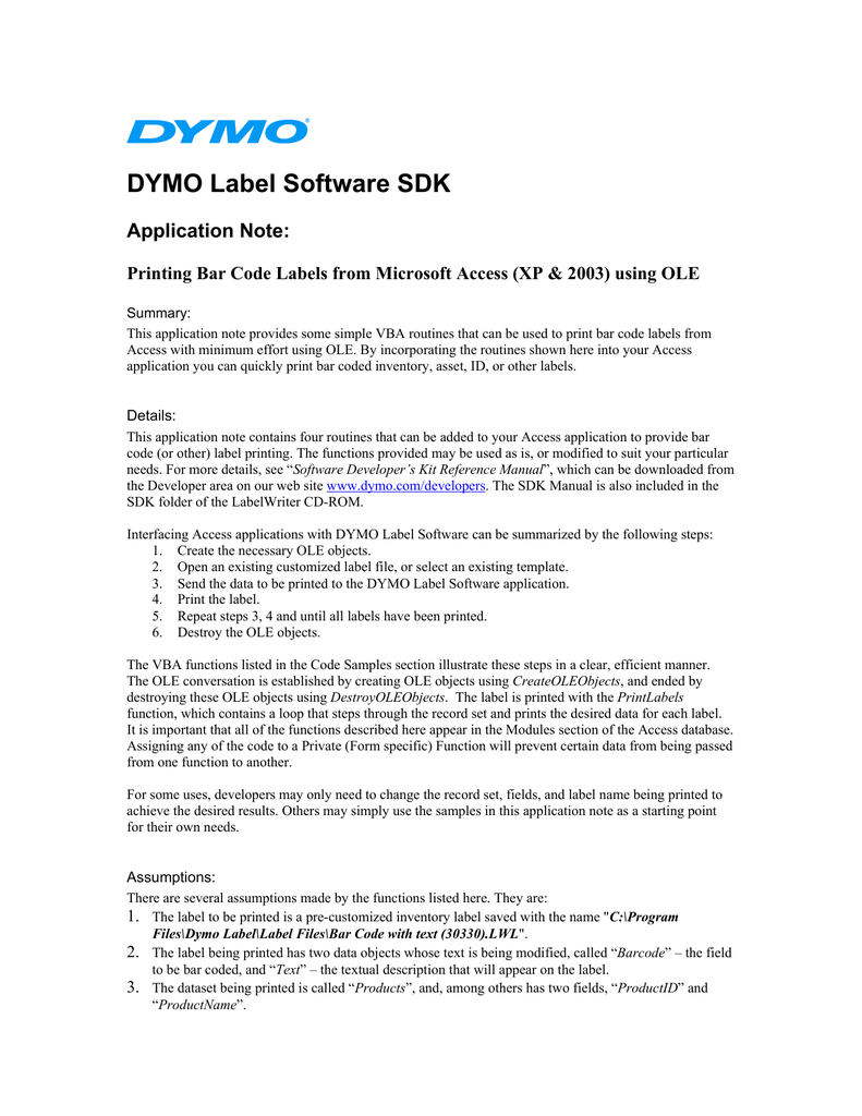 dymo label v8 5 software