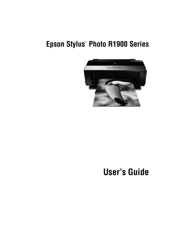 epson stylus photo 1400 instruction manual