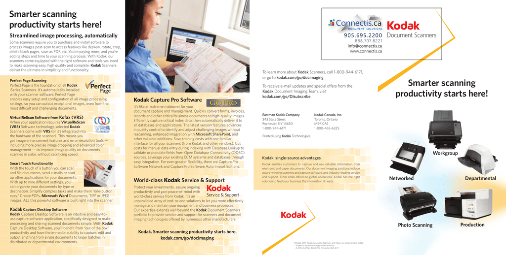 kodak capture pro auto import brochure kodak capture pro auto import brochure