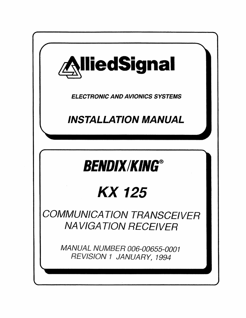Bendix King Kx 155 Wiring Diagram Wiring Diagram