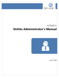 Access Control System ACS5000 S Administrator's Manual