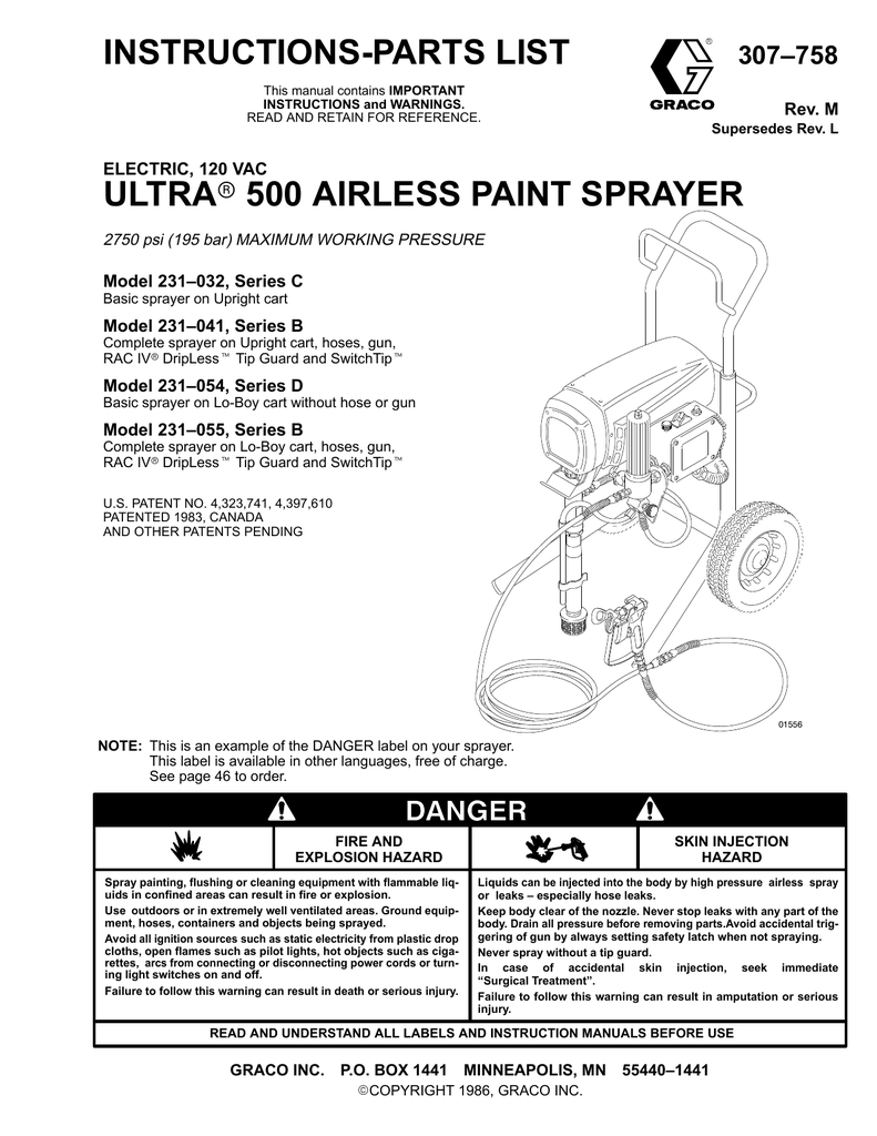 graco ultra 500 for sale