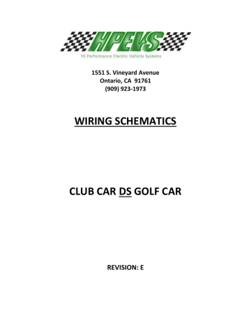 wiring schematics club car ds golf car | Manualzz