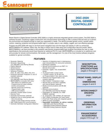 basler dgc 1000 manual